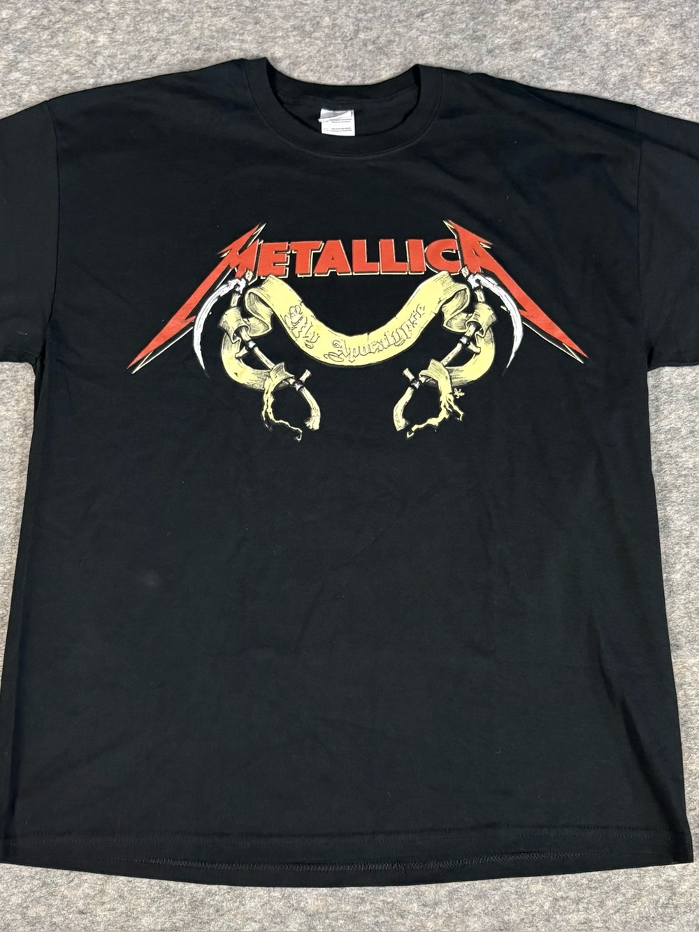 Metallica My Apocalypse Heavy Metal Men's Black T-Shirt XL